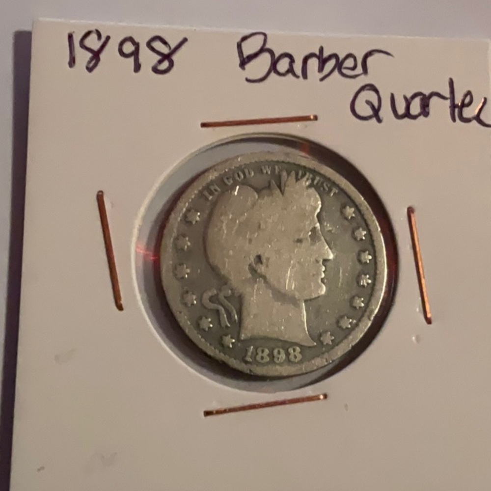 1898 Barber Quarter